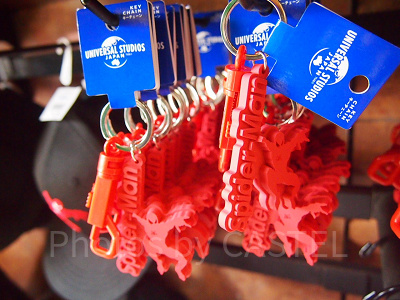 スパイダーマンゴム（赤）キーホルダー