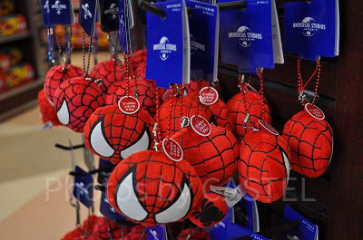 スパイダーマンのブルブルマスコットキーチェーン