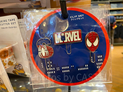 スパイダーマンのクリップセット