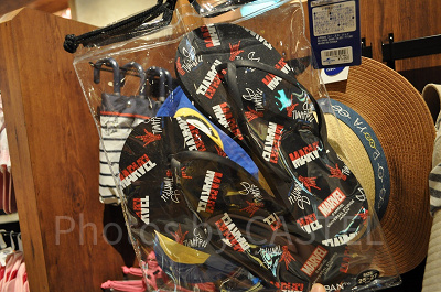 スパイダーマンマーベルサンダル