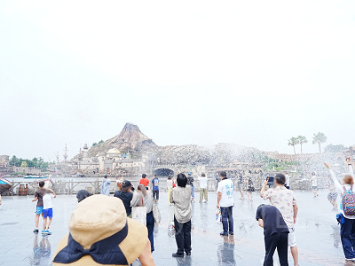 スプラッシュタイムの様子