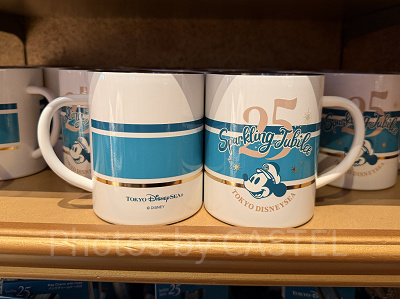 ステンレスマグカップ(ディズニーシー25周年グッズ)