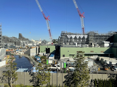 ディズニーシー新エリアの様子