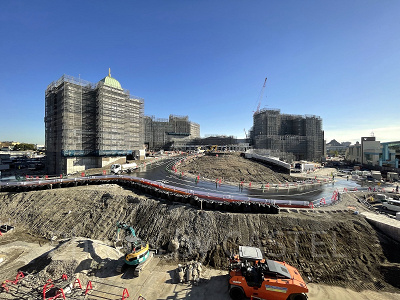 ディズニーシー新エリアの様子