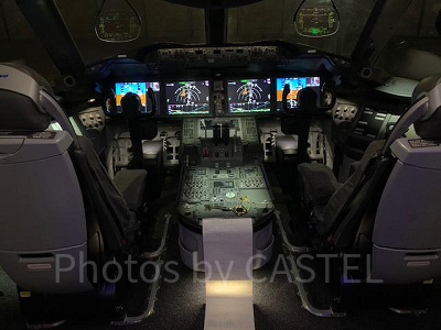 コックピットの様子