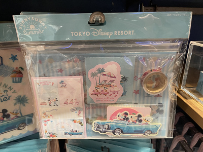 ステーショナリーセット(ディズニー夏グッズ2025SUNNY SUNNY Summer)