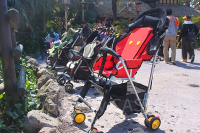 ベビーカーディズニーにベビーカーは持参?レンタル?