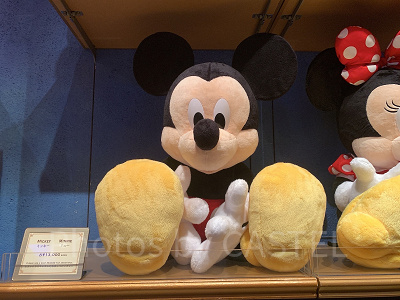 ディズニーランドの通販で購入できるぬいぐるみ（イメージ）