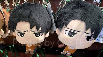 ぬいぐるみポーチ（リヴァイ）〔USJ×進撃の巨人〕