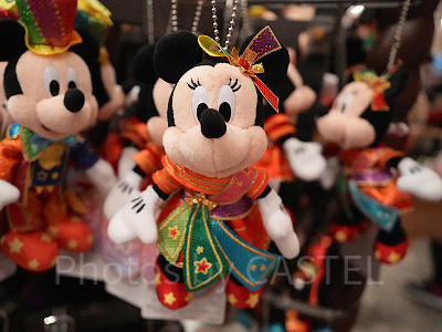 ぬいぐるみバッジ（ディズニー40周年グッズ）