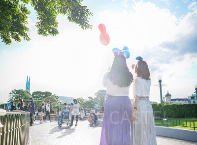 夏ディズニーの靴は?