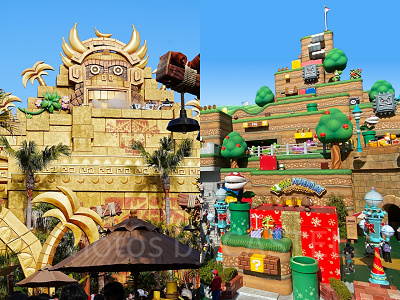 スーパーマリオランド＋ドンキーコング・カントリー＝スーパーニンテンドー・ワールド