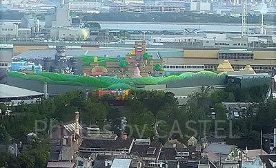 リーベルホテルから観た「SUPER NINTENDO WORLD」