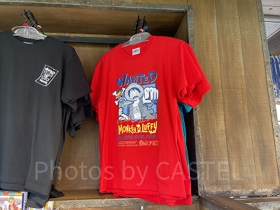 Tシャツ（ルフィ）（USJワンピースグッズ）