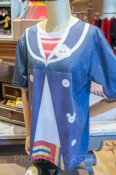 Tシャツ(ネームタグ風シール)