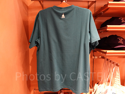 Tシャツ（ネイビー）のバックデザイン