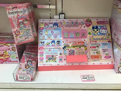 たまごっちみーつ　サンリオみーつver.　売り場