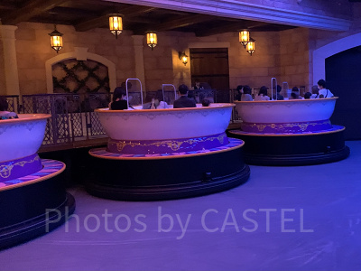 ティーカップ型のライド