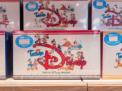 チームディズニー不織布マスク(小さめ)