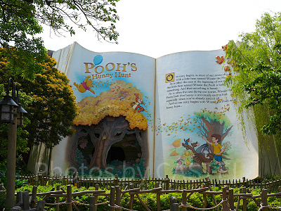 待ち時間情報も】プーさんのハニーハントの概要・混雑攻略まとめ