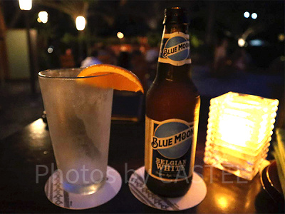 オレロ・ルームで飲むブルームーンは格別
