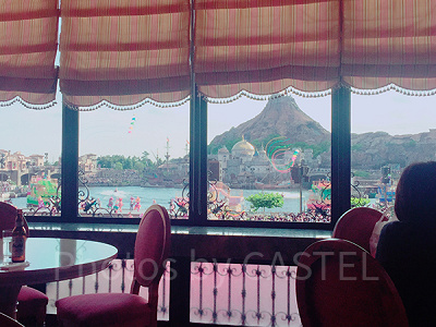 ベッラヴィスタ・ラウンジからの景色