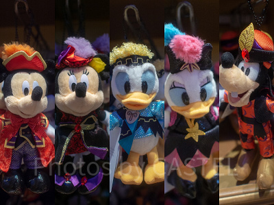 ザ・ヴィランズ・ワールドのぬいぐるみバッジ