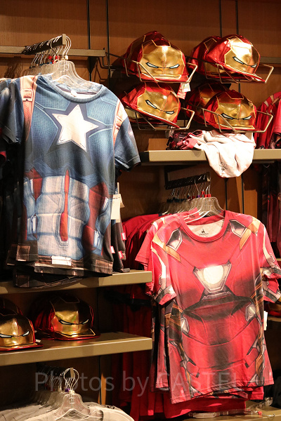 屋内まるごとMARVELになっているエリアがあります！