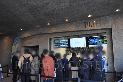 神戸ポートミュージアムアトアのチケット購入窓口