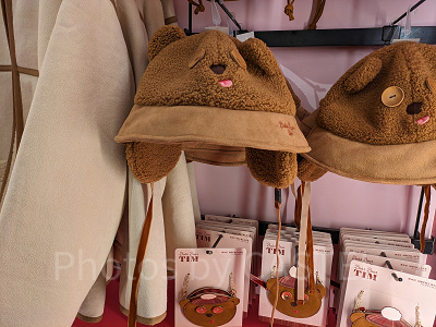 ティムのひも付きバケットハット