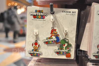 キノピオ、マリオ、ヨッシーのチャームセット