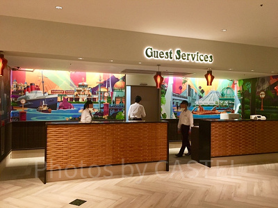 東京ディズニーセレブレーションホテル：ディスカバーのゲストサービス