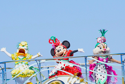 トータリー・ミニーマウス：期間限定ハーバーグリーティング「トロピカル・スプラッシュ」
