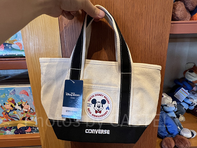 ディズニー コンバース トートバッグ 40周年 TDLの通販 by