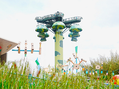 トイソルジャー・パラシュート・ドロップ(ディズニーランド・パリ)