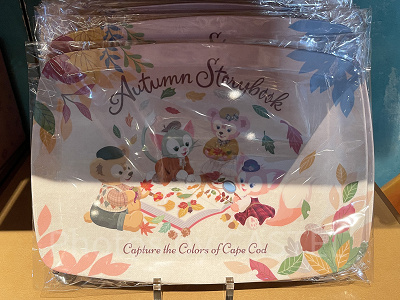 トレー（ダッフィー＆フレンズのオータム・ストーリーブックグッズ）