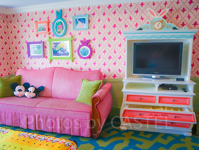 テレビ台とテレビ