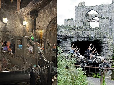 日本にないハリーポッターアトラクション