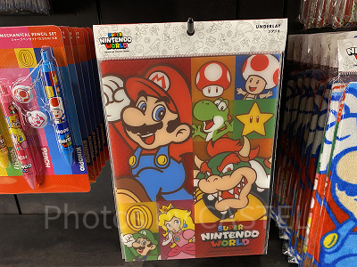 下敷き(マリオ全員集合)