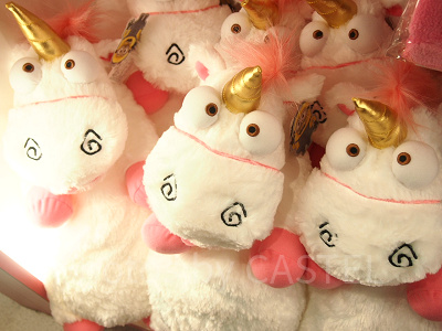 ユニコーンのぬいぐるみ