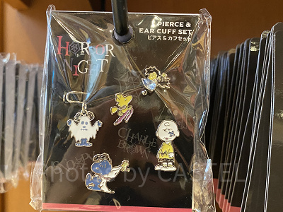 ユニバハロウィン2022グッズ:ピアス&カフセット