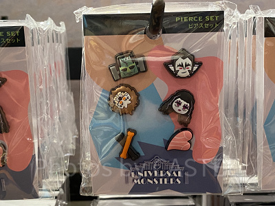 ユニバハロウィン2022グッズ：ピアスセット