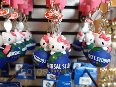 USJ 15周年 キーホルダー ストラップ スヌーピー キティ