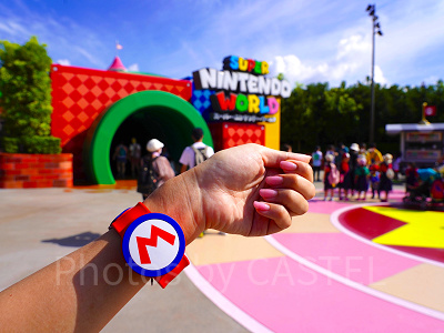 ユニバ「マリオエリア」のパワーアップバンド