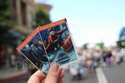 ユニバのチケット