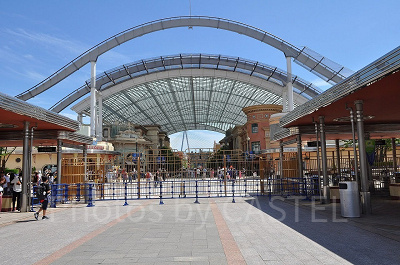 ユニバ(USJ)のエントランス