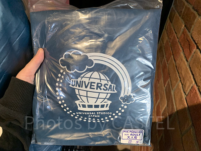 ユニバーサルスタジオジャパンレインポンチョ