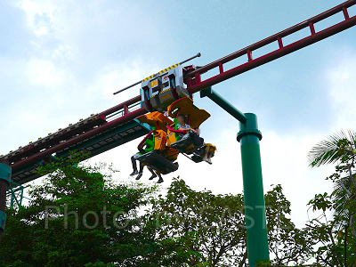 ユニバーサルスタジオシンガポール(USS)：キャノピー・フライヤー