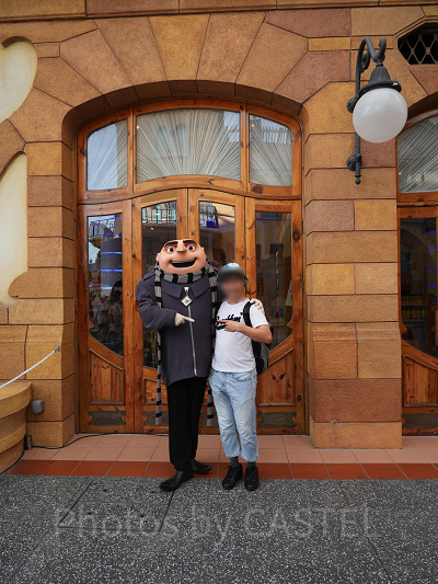 ユニバーサルスタジオシンガポール(USS)：ミニオン＆グルーとグリーティング