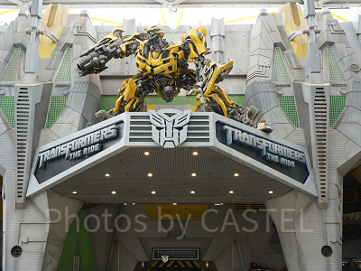 ユニバーサルスタジオシンガポール(USS)：トランスフォーマー・ザ・ライド3D